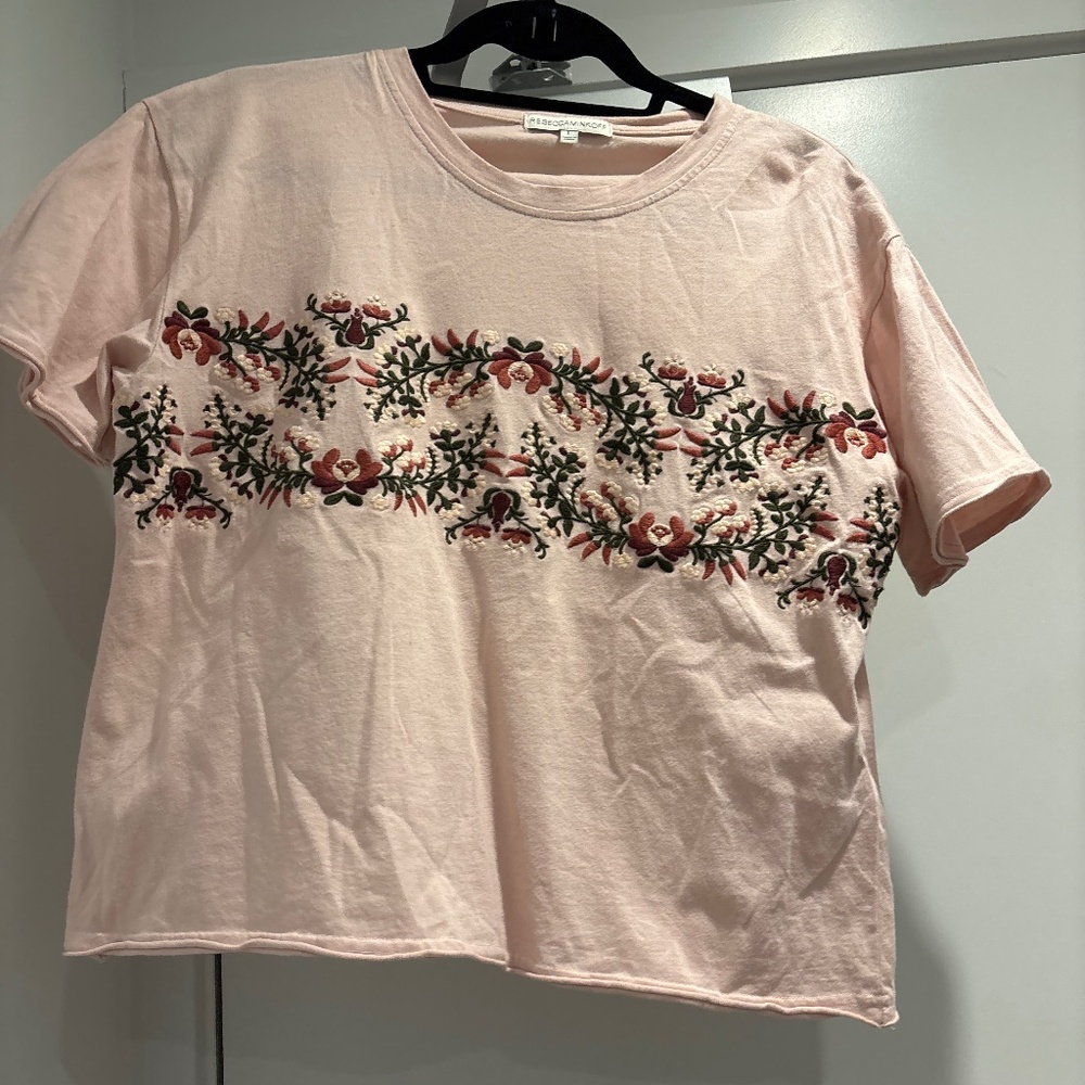 Rebecca Minkoff embroidered T-shirt